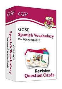 GCSE AQA Spanish: Vocabulary Revision Question Cards (For exams in 2024 and 2025) 