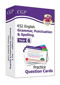 KS2 English Year 6 Practice Question Cards: Grammar, Punctuation & Spelling 