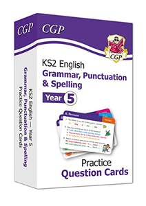 KS2 English Year 5 Practice Question Cards: Grammar, Punctuation & Spelling 