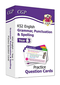 KS2 English Year 3 Practice Question Cards: Grammar, Punctuation & Spelling 