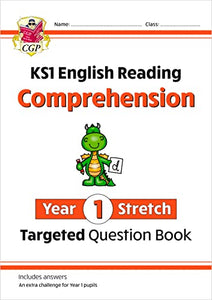 KS1 English Year 1 Stretch Reading Comprehension Targeted Question Book (with Answers) 