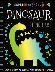 Dinosaur Stencil Art 