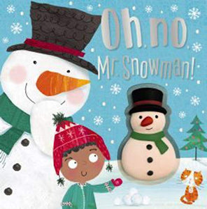 OH NO MR SNOWMAN! inc Soft Snowman Toy 