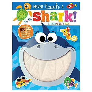 Never Touch A Shark! Sticker Activity Book 