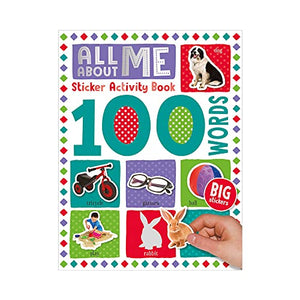 100 Words All About Me Words Sticker Activity Book 