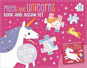 Meet The Unicorns Books and Jigsaw Box Set 