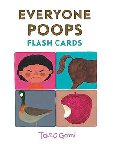 Everyone Poops Flash Cards 