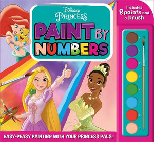 Disney Princess: Paint By Numbers 