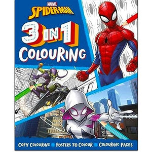 Marvel Spider-Man: 3-in-1 Colouring 