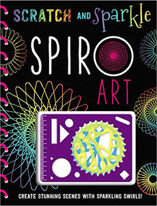 Scratch and Sparkle Spiro Art 