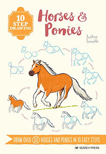 10 Step Drawing: Horses & Ponies 