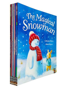 Children Christmas Storybook Collection 10 Books Set(The Night Before Christmas, The Magic Of Christmas, One Snowy Night, Waiting For Santa, Big Bear Little Bear, A Christmas Wish & More) 