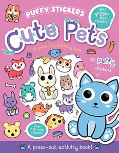 Puffy Sticker Cute Pets 