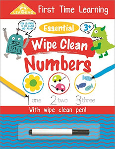 First Time Learning: Wipe Clean Numbers 