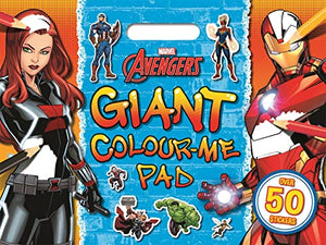 Marvel Avengers: Giant Colour Me Pad 