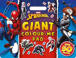 Marvel Spider-Man: Giant Colour Me Pad 