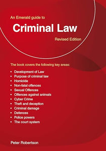 An Emerald Guide to Criminal Law 