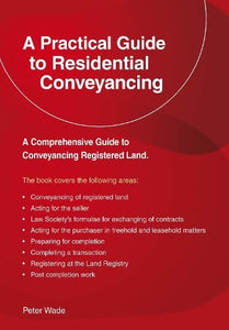 A Emerald Guide to a Practical Guide to Residential Conveyance 