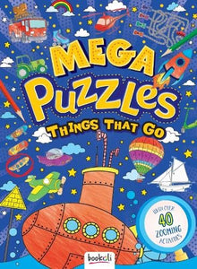 Mega Puzzles Things That Go 