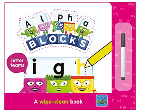 Alphablocks Letter Teams: A Wipe-Clean Book 