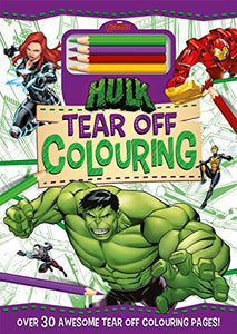 Marvel Avengers Hulk: Tear Off Colouring 