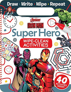 Marvel Avengers Iron Man: Super Hero Wipe-Clean Activities 