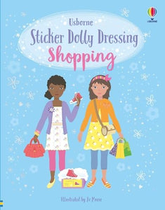 Sticker Dolly Dressing Shopping 