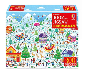 Usborne Book and Jigsaw Christmas Maze 