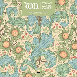 William Morris Gallery Wall Calendar 2024 (Art Calendar) 