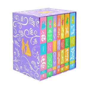 Jane Austen: The Complete 7 Books Hardcover Books Box Set 