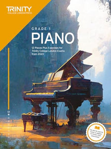 Trinity College London Piano Exam Pieces Plus Exercises from 2023: Grade 1 