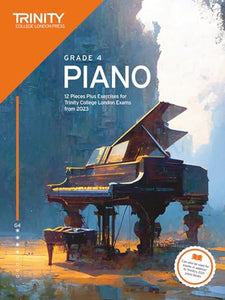 Trinity College London Piano Exam Pieces Plus Exercises from 2023: Grade 4 