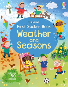 First Sticker Book Weather and Seasons 