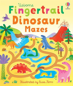 Fingertrail Dinosaur Mazes 