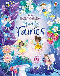 First Sticker Book Sparkly Fairies 