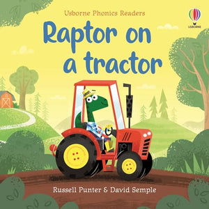 Raptor on a tractor 