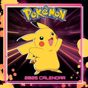 Official Pokemon Square Calendar 2025 