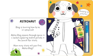 What Will You Wear, Dog? A magic water painting book about going to a fancy-dress party! 