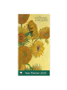 National Gallery: Van Gogh, Sunflowers 2025 Year Planner - Month to View 