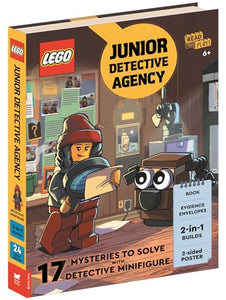 LEGO®  Books: Junior Detective Agency (with detective minifigure, dog mini-build, 2-sided poster, play scene, evidence envelopes and LEGO elements) 