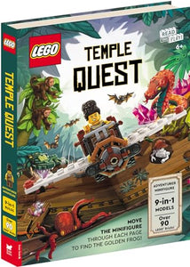 LEGO®  Books: Temple Quest (with adventurer minifigure, nine buildable models, play scenes and over 90 LEGO elements) 