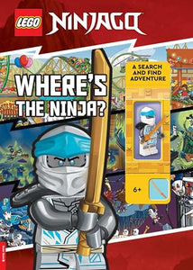 LEGO® NINJAGO®: Where’s the Ninja? A Search and Find Adventure (with Zane minifigure) 