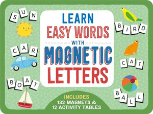 Learn Easy Words with Magnetic Letters 