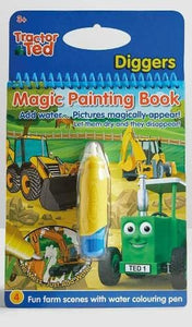 Tractor Ted  Magic Painting Book - Diggers 