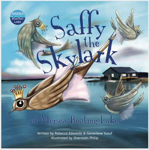 Saffy the Skylark at Mersea Boating Lake 