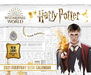 Harry Potter 2021 Desk Block Calendar - Official Desk Block Format Calendar 