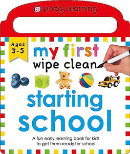 My First Wipe Clean: Starting School 