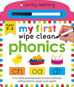 My First Wipe Clean Phonics 