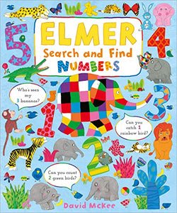 Elmer Search and Find Numbers 