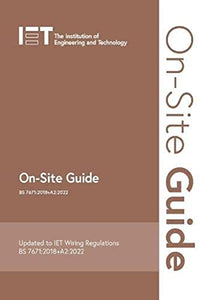 On-Site Guide (BS 7671:2018+A2:2022) 